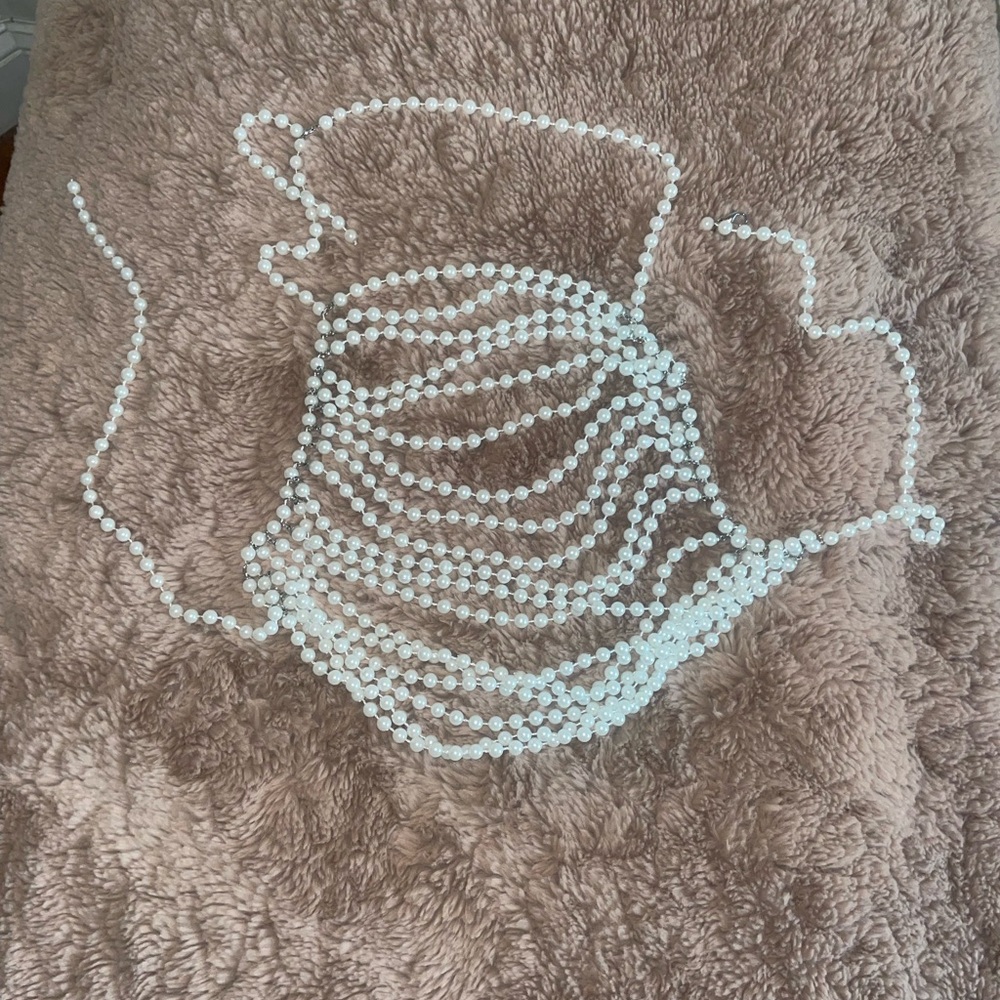 Pearl Beaded Top
